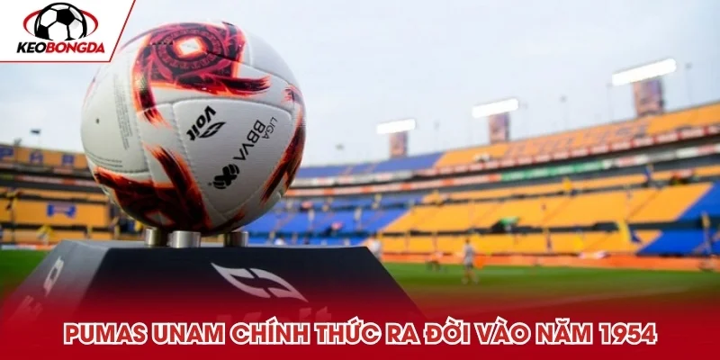 Pumas UNAM chính thức ra đời vào năm 1954