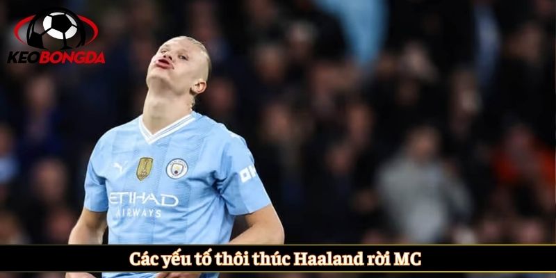 Các yếu tố thôi thúc Haaland rời MC
